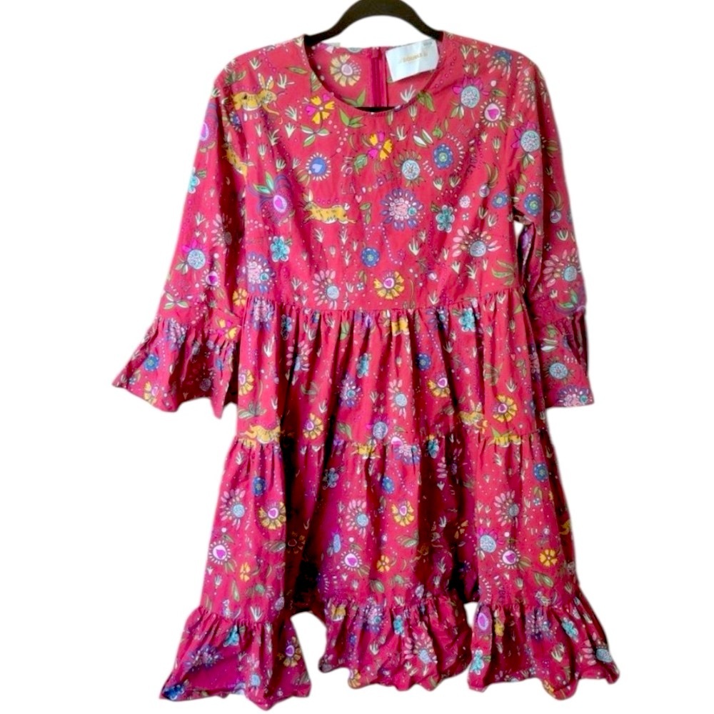 La DoubleJ Rent the Runway Pre-Loved Bambi Dress, Red, Medium - Picture 4 of 16